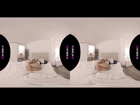 ❤️ PORNBCN VR Эки жаш лесбиянка 4K 180 3D виртуалдык реалдуулукта мүйүздүү ойгонот Женева Беллуччи Катрина Морено Анальный порно боюнча бизде ❌